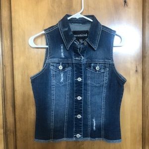 Denim Vest - Maurices